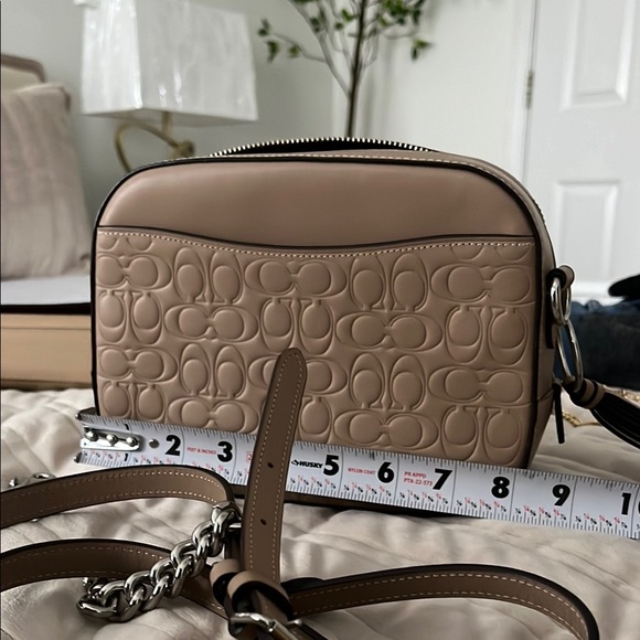 Coach Beige Crossbody Bag - Picture 1 of 8